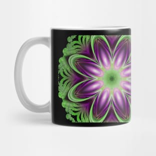 Purple Flower Mug